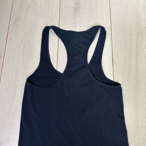 Babaton Black Fitted Backless Tank Top - Picture 2 of 6
